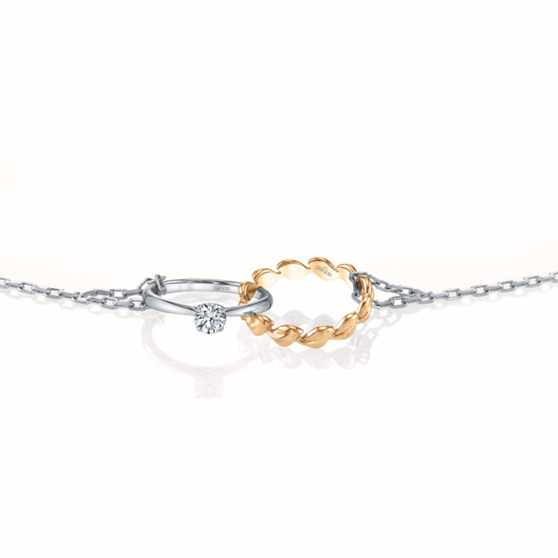 Gold and Diamond Wedding Se...