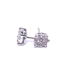 Love Bright Diamond Stud Earrings