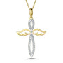 Diamond Cross Pendant
