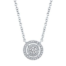 Shy Creation Eden Diamond Circle Necklace