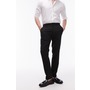 Topman Skinny Fit Textured Dress Pants, Main, color, Black