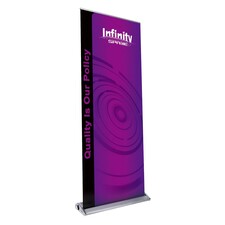 Top-Notch Space Infinity 33 Trade Show Banner Stand | Banner Stand Pros