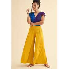 Gold Barcelona Pants front view