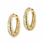 18K Yellow Gold Cobblestone...