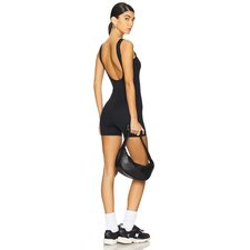 WellBeing   BeingWell Movewell Rhodes Romper in Black | REVOLVE
