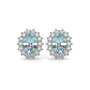 Aquamarine and Diamond Lady...
