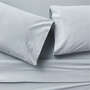 View Favorite Washed Organic Cotton Mist Blue King Bed Sheet Set - image 1 of 5