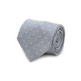 Cufflinks, Inc. Houndstooth Dot Silk Tie, Main, color, Gray