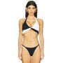 Vix Swimwear Spencer Lola Bikini Top in Black | REVOLVE