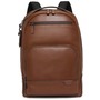 Tumi Warren Leather Backpack, Main, color, Cognac