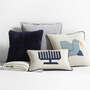 View Deep Indigo Hanukkah Throw Pillow Arrangement - image 1 of 1