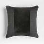 View Sunbrella ® 20"x20" Black Arlo Stripe Outdoor Throw Pillow - image 1 of 6