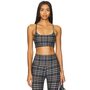 Beyond Yoga Softmark Slim Racerback Bra in Preppy Plaid | REVOLVE