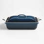 View Le Creuset ® Heritage 4-Qt. Nuit Ceramic Rectangular Baking Dish with Lid - image 1 of 7