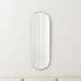 View Edge Small Brass Capsule Wall Mirror 16"x48" - image 1 of 8