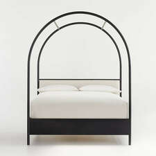 View Canyon Queen Arched Canopy Bed with Upholstered Headboard by Leanne Ford - image 1 of 10