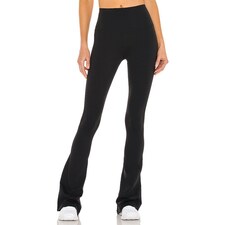 Splits59 Raquel High Waist 32" Flare Legging in Black | REVOLVE