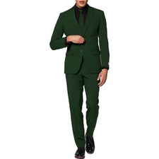 OppoSuits Glorious Green Trim Fit Two-Piece Suit with Tie | Nordstrom