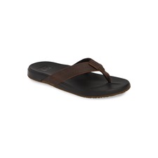 Reef Cushion Bounce Phantom Flip Flop, Main, color, Black/ Brown