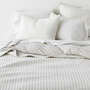View Cozysoft Organic Cotton Jersey Heathered Ivory King Quilt - image 1 of 12