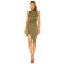 ELLIATT Camo Dress in Khaki...