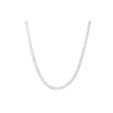 Donatello Gian Sterling Silver 5MM Thick Curb Chain Necklace, Main, color, Silver