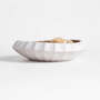 View Warren White Stoneware Decorative Centerpiece Bowl - image 1 of 5