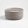 View Tour Taupe Porcelain Salad Plates, Set of 8 - image 1 of 5