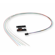 Corning 6-Fiber Loose Tube Fan-Out Kit w/ 900um 25 Color Coded Leads