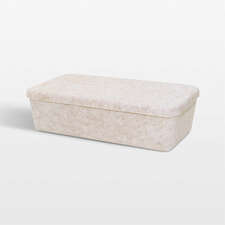 View Sortjoy Long Stone Sculpted Storage Bin with Lid - image 1 of 2