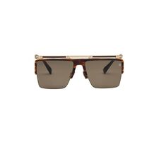 BALMAIN Trimophe Sunglasses in Brown Swirl | REVOLVE