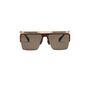 BALMAIN Trimophe Sunglasses in Brown Swirl | REVOLVE