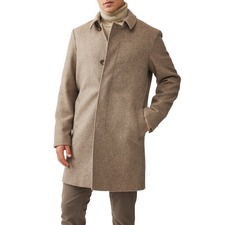 Rodd &amp; Gunn Mt. Florence Wool Blend Overcoat, Main, color, Fawn