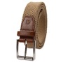 Cole Haan Tubular Stretch Web Belt, Main, color, Khaki