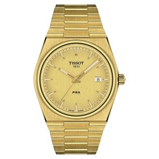 Tissot PRX Bracelet Watch, 40mm, Main, color, Yellow