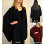 Browse Thick Warm Ruana Cape Wraps Collection | Yours Elegantly