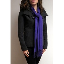 Royal Blue Winter Cashmere Scarf Scarves Unisex | Yours Elegantly