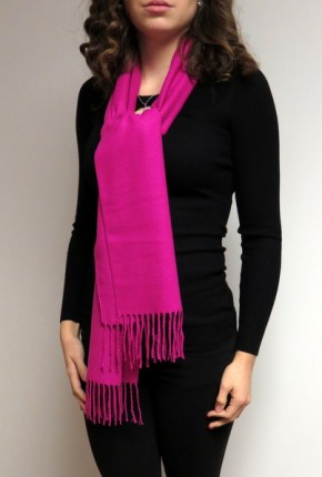 Deep Berry Winter Scarf - S...