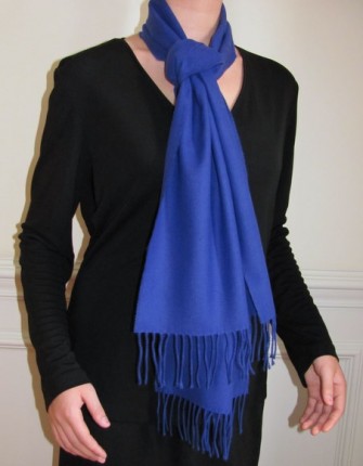 Royal Blue Warm Winter Cash...