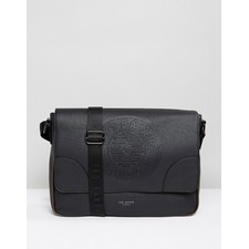  Ted Baker Messenger Bag Embossed Logo