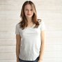 Women’s V Neck T Shirt | Times Hemp Company