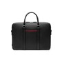 Maverick &amp; Co. Manhattan Deluxe Leather Briefcase, Main, color, Black