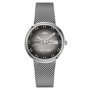 MIDO Commander Shade Mesh Strap Watch, Main, color, Silver