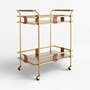 View Fae 2-Tier Bar Cart - ...