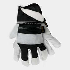 Premium Full Grain Goatskin Gloves - Black - 9104