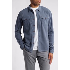 Vuori Shirt Jacket, Main, color, Azure Heather