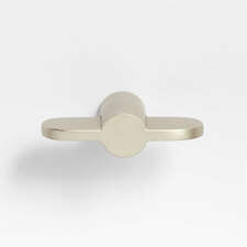 View Flat Bar Brushed Nickel Cabinet Knob - image 1 of 4