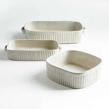 View Carmel Ceramic Bakers, Set of 3 by Gaby Dalkin - image 1 of 4