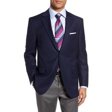  Flynn Classic Fit Wool Blazer, Main, color, Navy