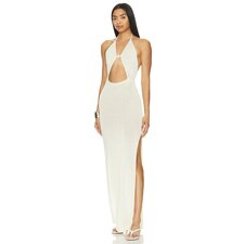 Flook The Label Zoelle Dress in Buttermilk | REVOLVE